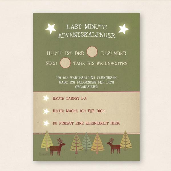Last Minute Adventskalender
