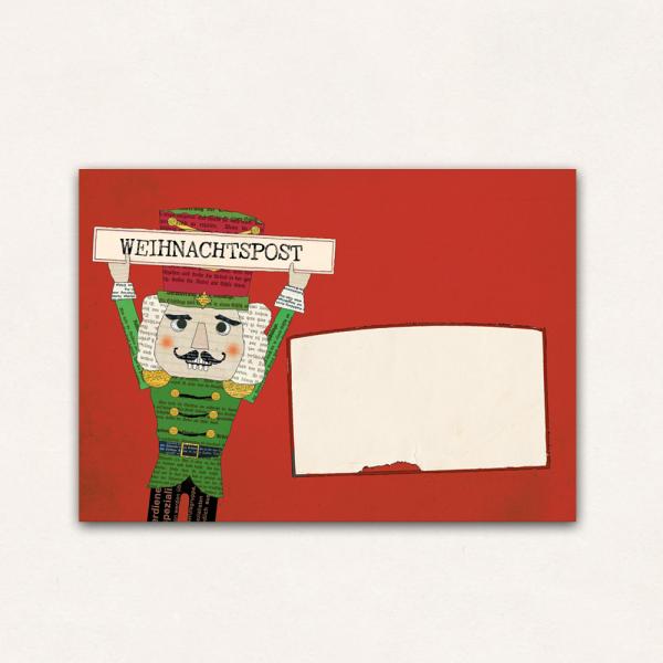 Set of 10 Envelopes with Nutcracker