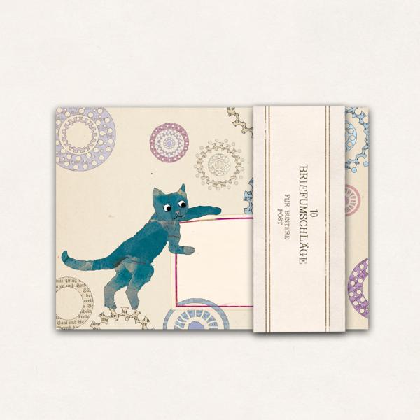 10 x envelop cat
