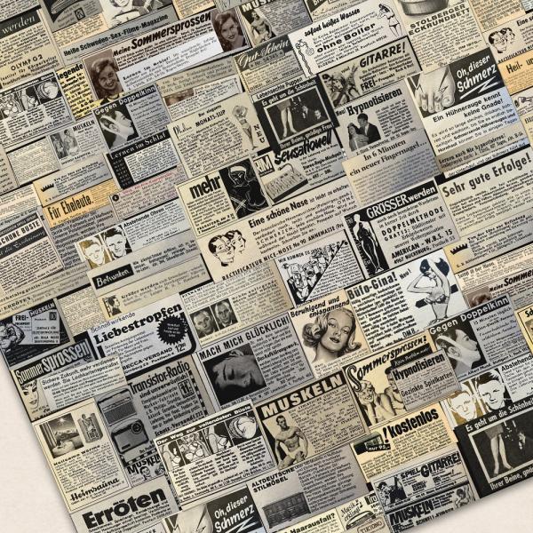 Geschenkpapier : Retro