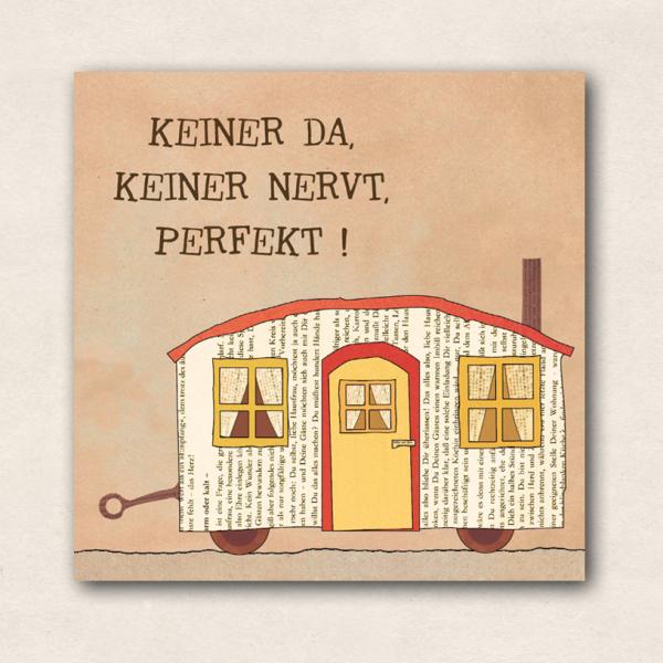 Magnet: Zuhause ist überall - Kopie