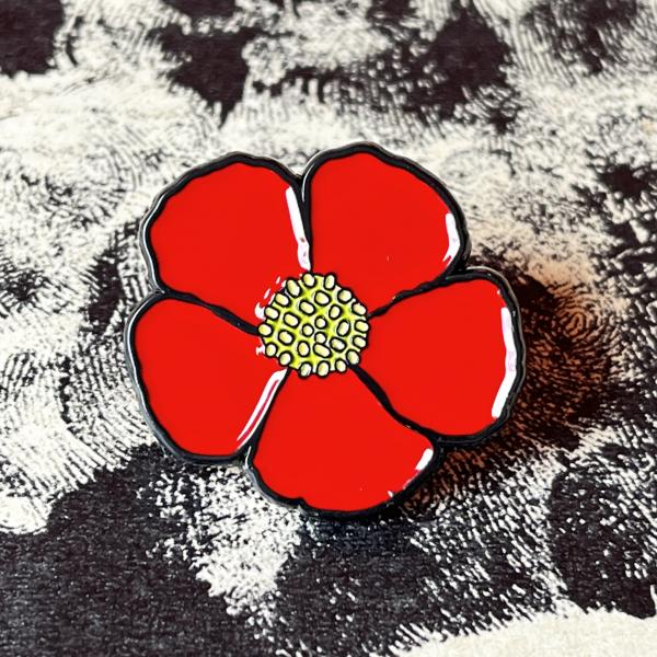 Emaille Pin - Blume