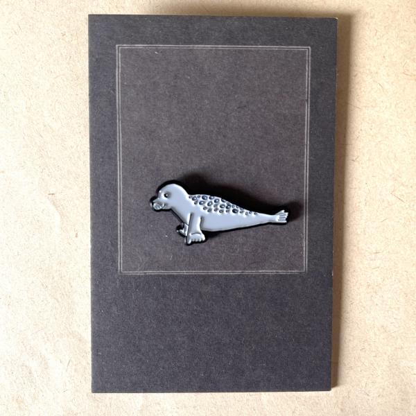 Emaille Pin - Seehund