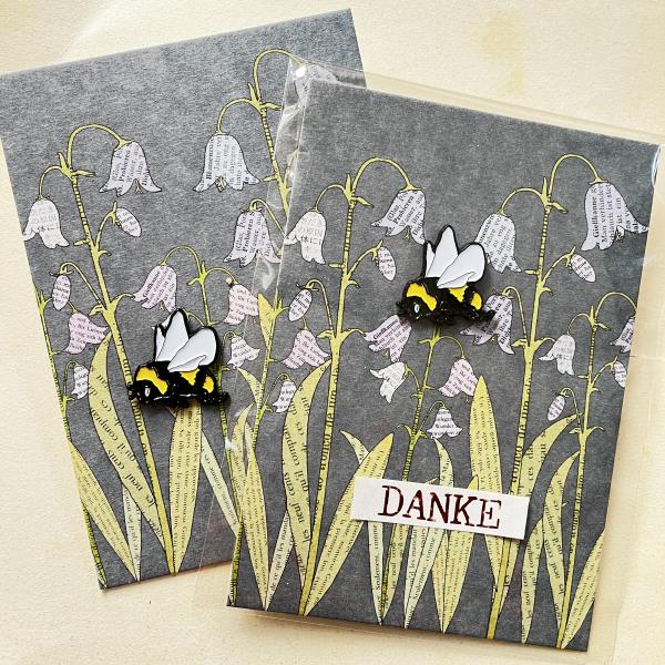 Bumblebee – Enamel Pin on Large Card