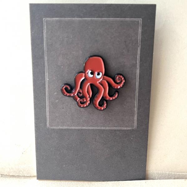 Emaille Pin - Krake
