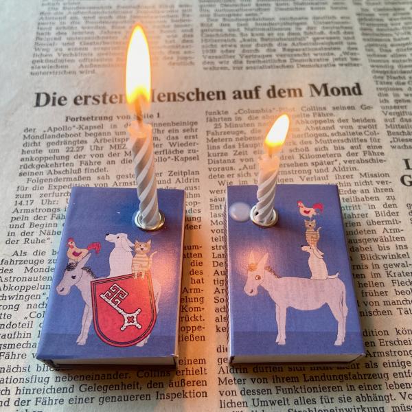 Schachtellicht Stadtmusikanten lassen grüßen