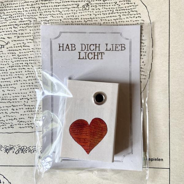 Schachtellicht Herz